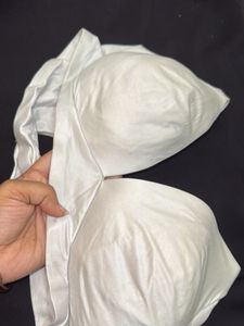 White Comfort Bra