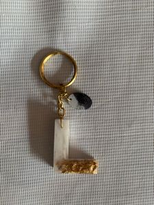 Initial 'L' Keychain