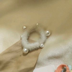 Elegant Pearl &amp; Ribbon Accessory Set + free gift