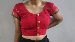 ✨ Maroon Bandhani Saree ✨