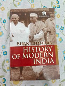 History of Modern India by Bipan Chandra