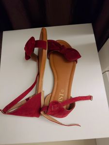Red Sandals