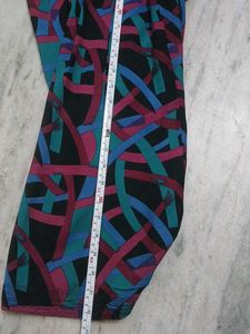 Vibrant Abstract Print patiala salwar