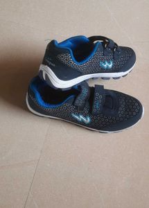 Campus Blue Sneakers with Velcro