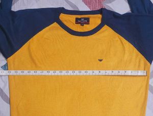 Red Tape Men's Contrast Sleeve pullover