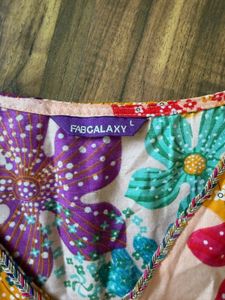 Vibrant Floral Kaftan Co-ord Set