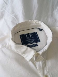 Classic White Button-Down Shirt