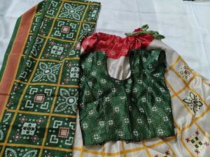 Printed lehenga choli