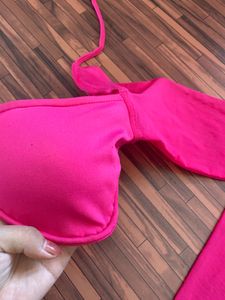 Bralet Long Sleeve Top