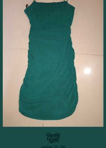 Sparkly Ruched Bodycon Dress