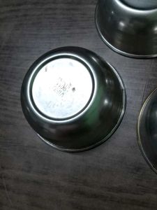 Set of 6 Stainless Steel Bowls