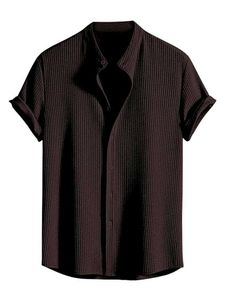 Men's Textured Short Sleeve Shirt