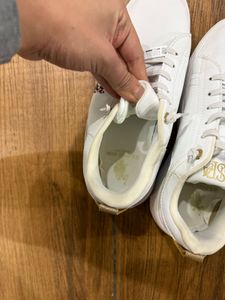 USPA LADIES WHITE SNEAKERS