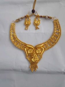 Micro Gold Fashion Jewellery Set OF 2 PCS