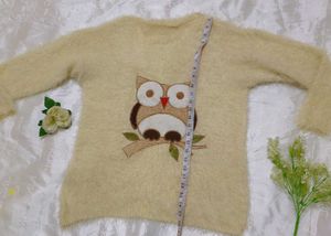 Very Beautiful Woolen Furry Top