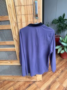 Tecnosport Full Sleeve Polo Polyester T shirt