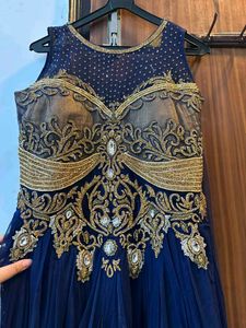 Royal Blue Gown Embellished ❗