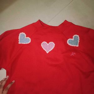 SALE ❗❗❗❗Cute Red sweatshirt ❤️