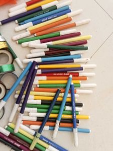 Craft Supply Bundle: Markers &amp; Ribbons