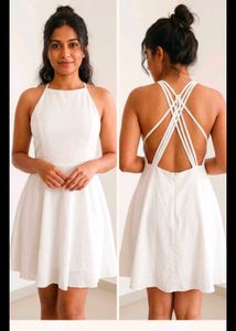 Chic White Mini Dress
