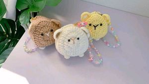 mini earbud cover bag hanging 😊