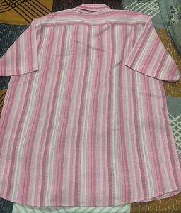Men's Striped Short Sleeve Shirt