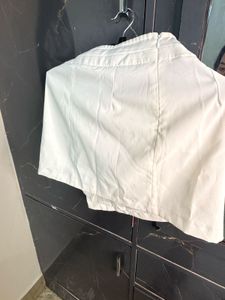 White Mini Skirt