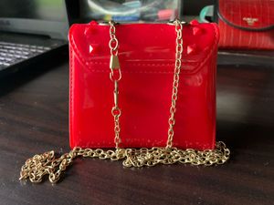 Red mini city bag