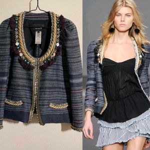 Embellished Tweed Jacket 📀🎐🎷💡💎🪙💰🪝
