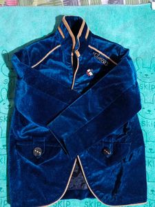 Blue Velvet Blazer