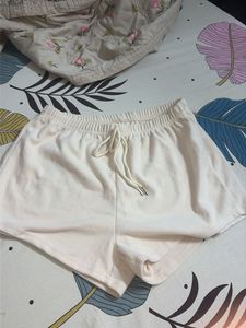 cream colour Shorts for Women | Savana