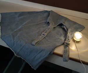 Denim Pinafore Dress