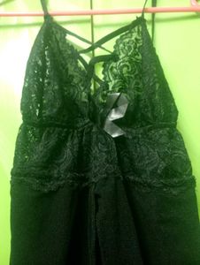 Lace Trim Night Slip