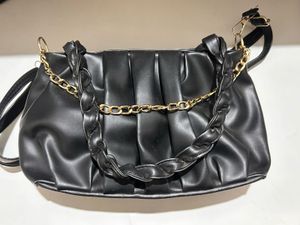 Chic Ruched Shoulder Bag
