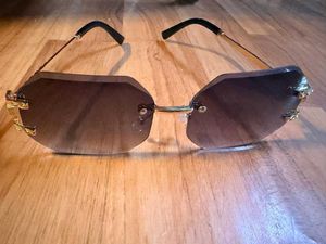 Stylish Rimless Gradient Sunglasses