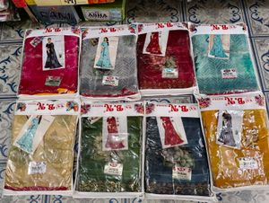 New B.N. Textile Sarees