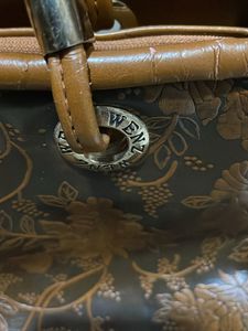 Handbag Medium Size Wenz Brand Brown Colour