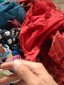 combo suit kurti top jeans sareee