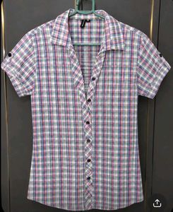Classic Plaid Button-Up Shirt