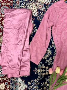 pakistani pink 2 piece suit🌷
