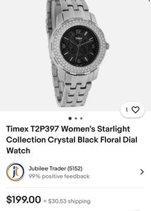 Timex Women's Starlight Crystal Watch