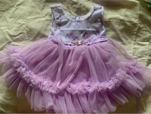 Beautiful Baby Girl Lavender Tulle Dress