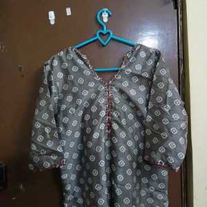 Elegant Printed Kurta Set with Dupatta