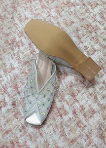 Elegant Embellished Mules