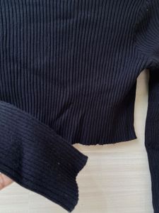 🖤Chic Black Cropped Cardigan