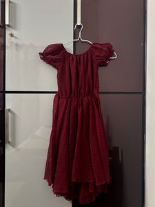 Georgette Fit &amp; Flare Midi Dress