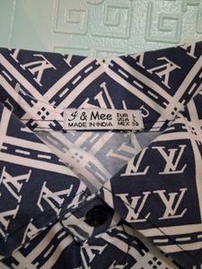 Men's Short Sleeve Printed Shirt