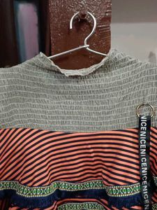 Striped Sleeveless Dress