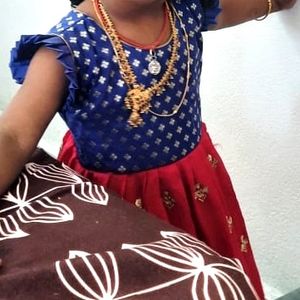 Kids partywear gown