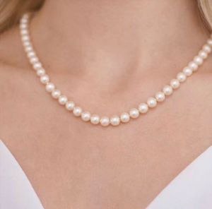 Beige Pearl Necklace